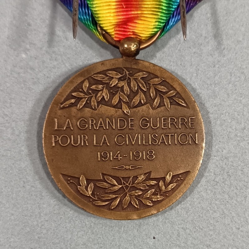 MEDAILLE INTERALLIEE DE LA VICTOIRE DE LA GRANDE GUERRE 1914-1918 GRAVEUR CHARLES