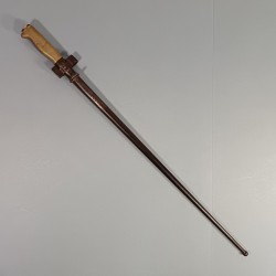 BAIONNETTE LEBEL MODELE 1886 MODIFIEE 1916 SANS QUILLON POIGNEE LAITON "LA ROSALIE" GUERRE 1914 1918 NUMEROS DIFFERENTS