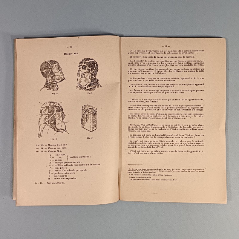 MANUEL D'INSTRUCTION LES GAZ DE COMBAT ECOLE MILITAIRE DE L'INFANTERIE ET DES CHARS DE COMBAT 1928 PAR LE LIEUTENANT G. FORGE