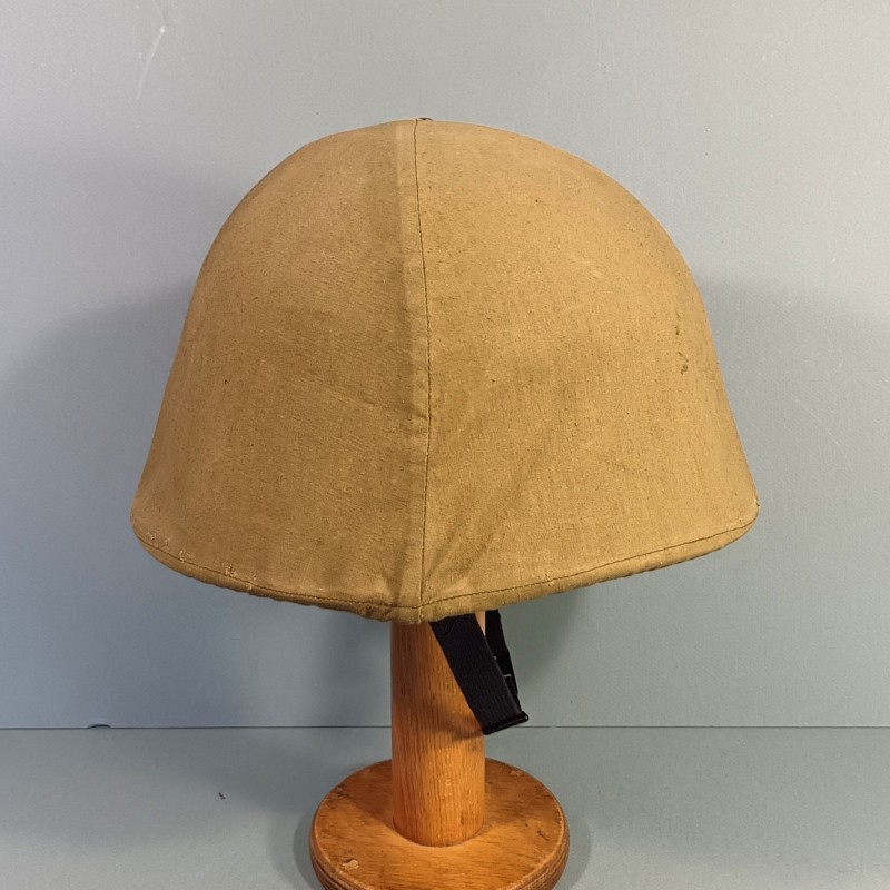 CASQUE MODELE 1951 DE GENDARMERIE NEUF DE STOCK GRENADE DOREE LINER DATE 1966 AVEC SON COUVRE CASQUE GENDARME MOBILE