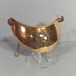 HAUSSE COL OFFICIER D'INFANTERIE TROISIEME REPUBLIQUE MODELE 1872 AVEC SES BOUTONS DE FIXATION