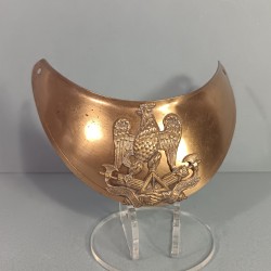 HAUSSE COL AU COQ D'OFFICIER D'INFANTERIE OU GARDE NATIONALE SECONDE REPUBLIQUE 1848 1852