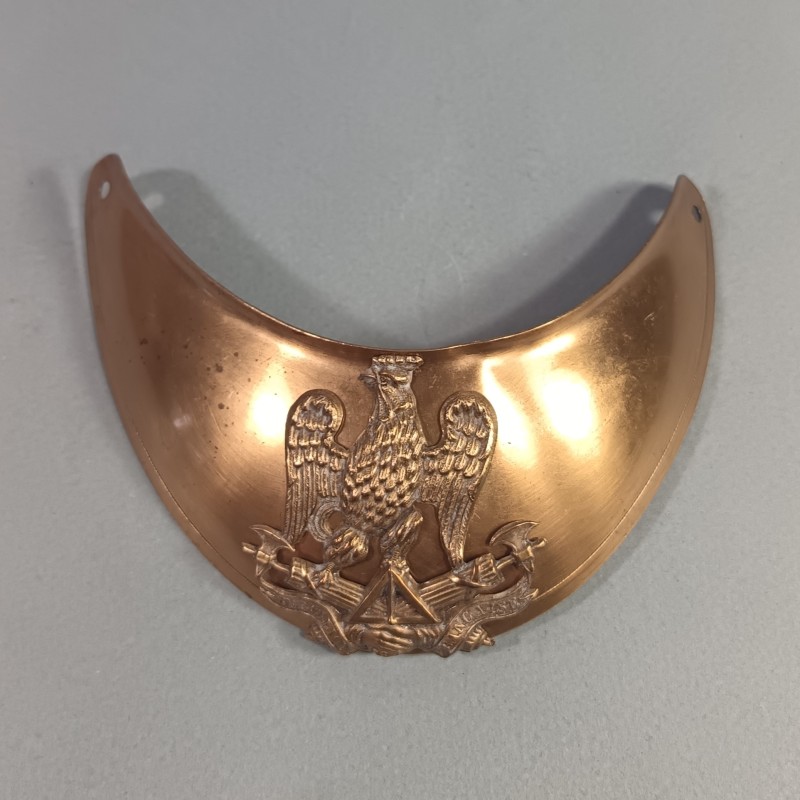 HAUSSE COL AU COQ D'OFFICIER D'INFANTERIE OU GARDE NATIONALE SECONDE REPUBLIQUE 1848 1852