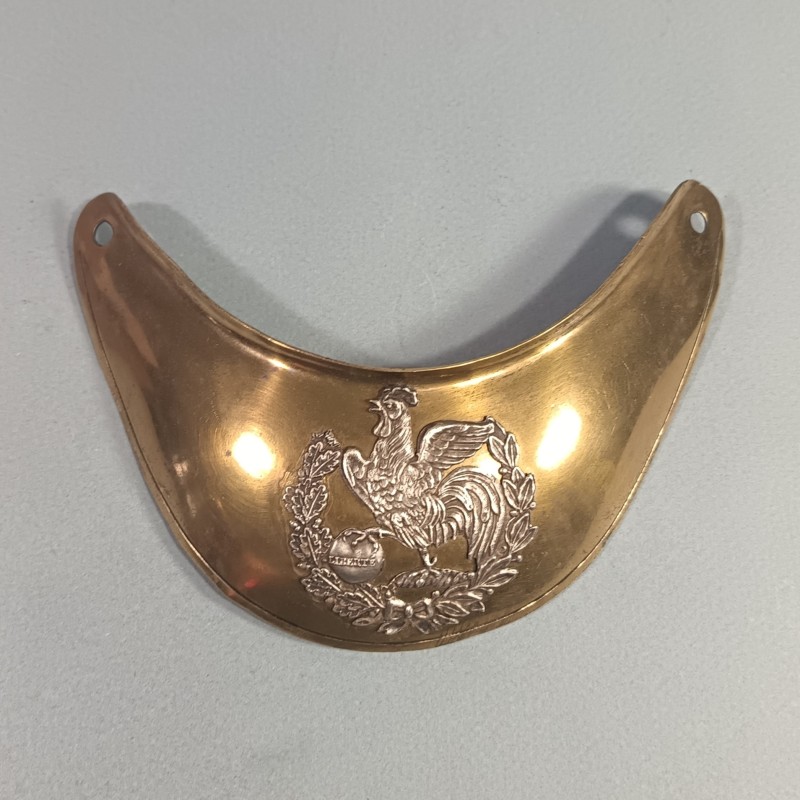 HAUSSE COL AU COQ D'OFFICIER D'INFANTERIE OU GARDE NATIONALE LOUIS PHILIPPE 1831 1848
