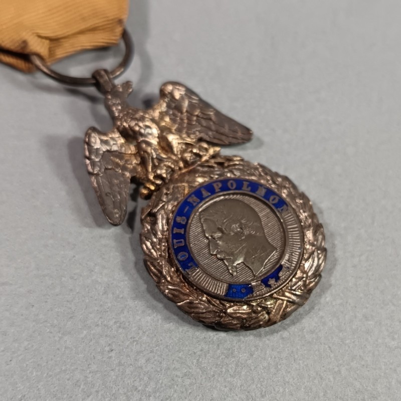 FRANCE MEDAILLE DU MERITE MILITAIRE SECOND TYPE SECOND EMPIRE NAPOLEON III