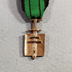 REDUCTION DE LA MEDAILLE OU CROIX DE L'ORDRE DES COMPAGNONS DE LA LIBERATION