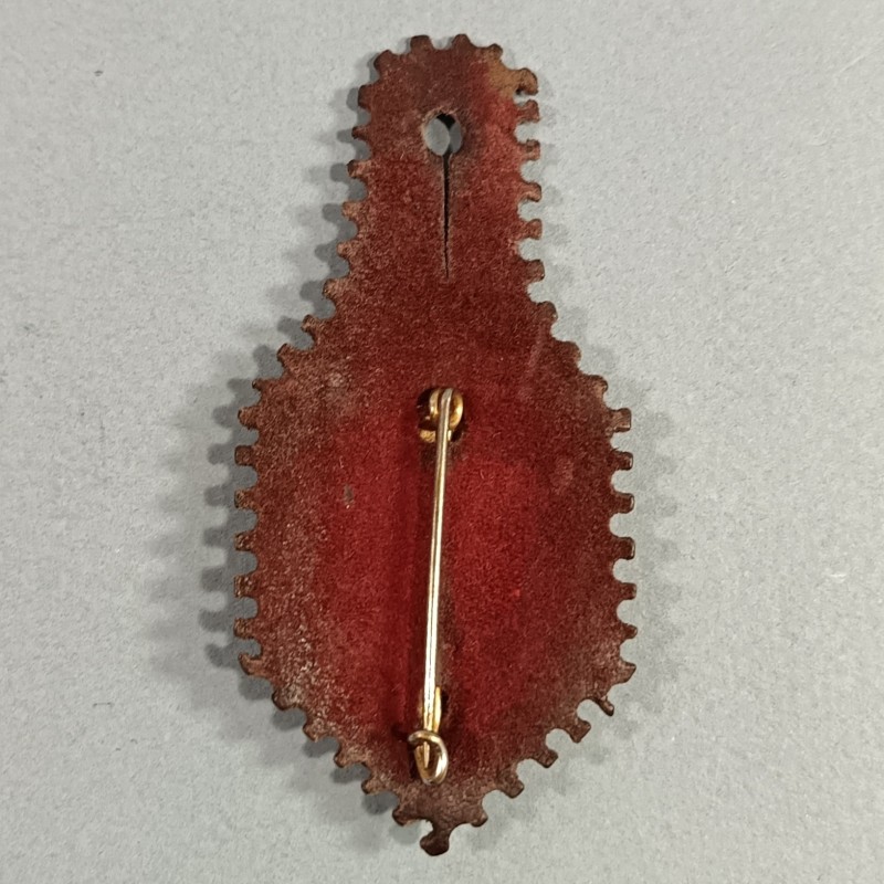 INSIGNE MILITAIRE 15 ème DI DIVISION D'INFANTERIE FABRICATION 1950 DRAGO PARIS ROMMAINVILLE