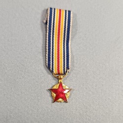 REDUCTION DE LA MEDAILLE DES BLESSES GUERRE 1914-1918 1939-1945 INDOCHINE ALGERIE