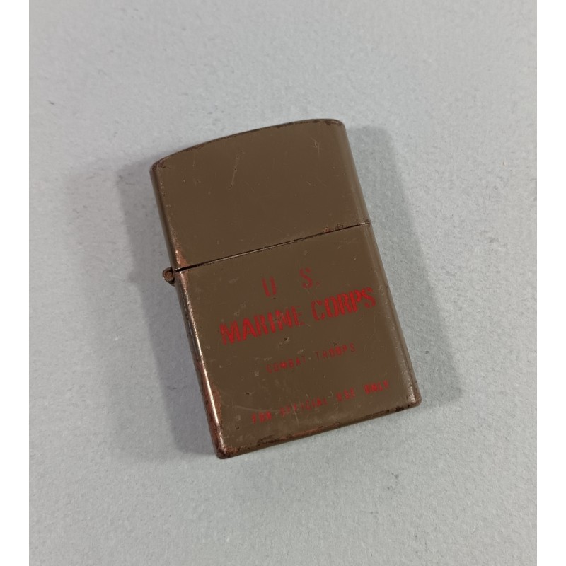 BRIQUET MILITAIRE US MARINE CORPS FABRICATION BETTY STAR KOREA VENDUE EN COREE DANS LES FOYERS DES US MARINS ANNEE 1960-1980