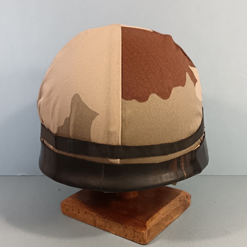 CASQUE F1 CAMOUFLE DAGUET GUERRE DU GOLF 1990 - 1991 COUVRE CASQUE LEGION ETRANGERE DESERT STROM HELMET