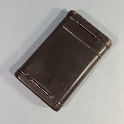 KIT NECESSAIRE DE NETTOYAGE POUR FUSIL ALLEMAND MAUSER K98 FABRICANT G. APPEL 1936 SECONDE GUERRE NOM GRAVE