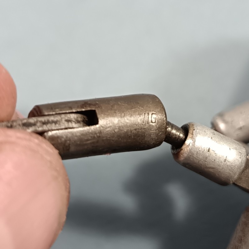 KIT NECESSAIRE DE NETTOYAGE POUR FUSIL ALLEMAND MAUSER K98 FABRICANT HAWIG SECONDE GUERRE