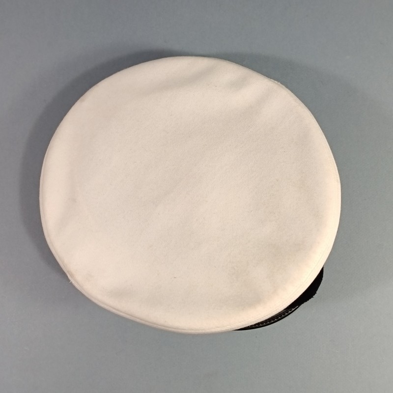 CASQUETTE AVIATION MODELE 1929 SOUS-LIEUTENANT DE LA MARINE ANNEES 1980 TAILLE 55 DESSUS BLANC ETE