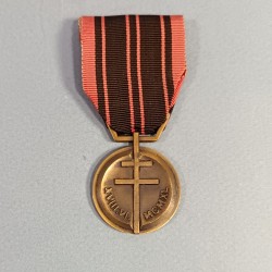 FRANCE MEDAILLE DE LA RESISTANCE RESISTANTS 1939 1945 MODELE DIT HORS METROPOLE