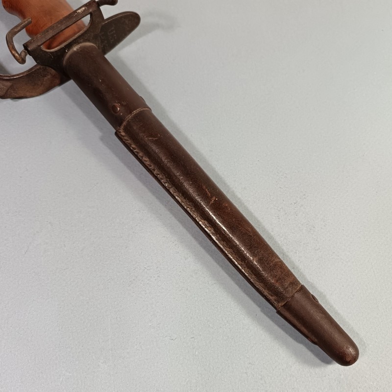 SUPERBE !! COUTEAU DE COMBAT US17 MODELE TRENCH KNIFE FABRICATION L.F. & C. 1917 FIGTH KNIFE WW1 TRES BELLE PATINE