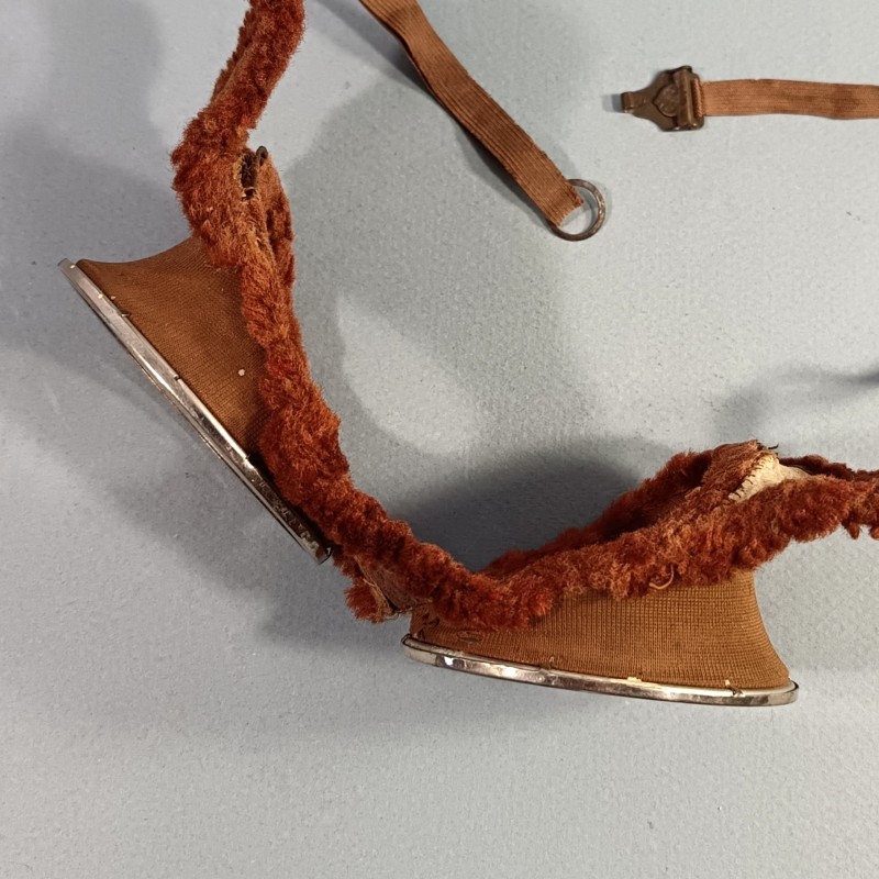 LUNETTES MOTOCYCLISTE PILOTE AVIATION PREMIERE GUERRE 1914 1918 ET SECONDE GUERRE MODELE TYPE ANGLAIS