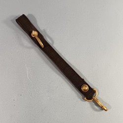 SUSPENTE POUR SABRE ET CEINTURON DE TYPE MODELE 1931 ET ECOLE MILITAIRE ESM ST CYR EN CUIR ET TISSU