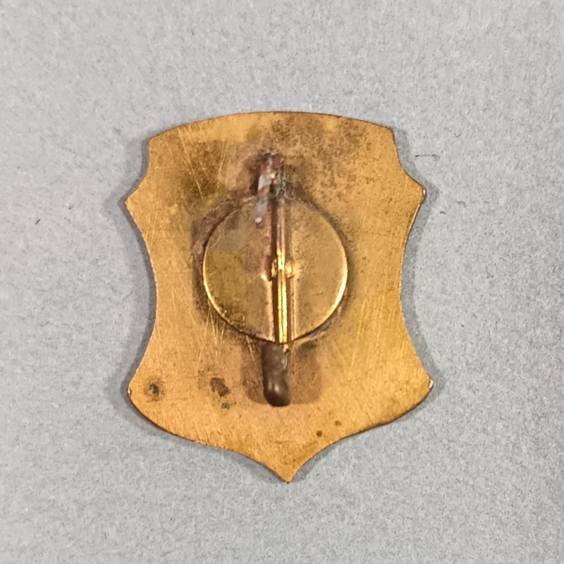 INSIGNE MILITAIRE MARINE BATEAUX LE FANTASQUE CONTRE TORPILLEUR FABRICATION PEINTE NON MARQUEE LE CAIRE 1940 1944