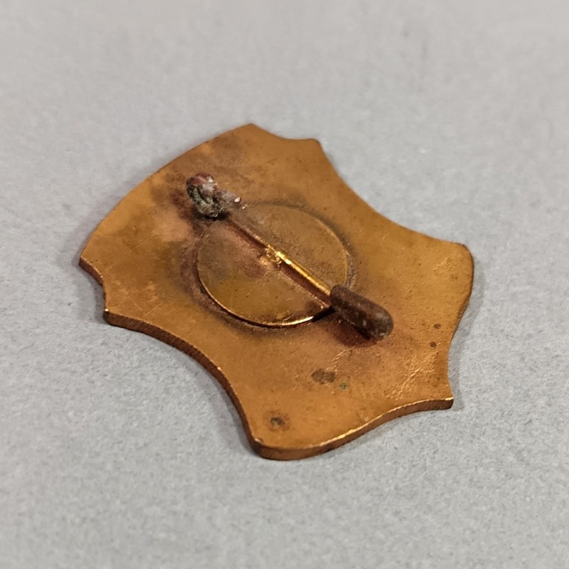 INSIGNE MILITAIRE MARINE BATEAUX LE FANTASQUE CONTRE TORPILLEUR FABRICATION PEINTE NON MARQUEE LE CAIRE 1940 1944