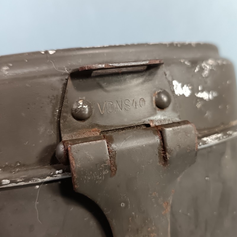 GAMELLE ALLEMANDE COUVERCLE ET GAMELLE DU MEME FABRICANT VDNS 40 DATEE 1940 MILITARIA ALLEMAND WW2