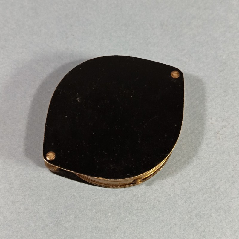 BOUSSOLE POUR OFFICIER BELLE FABRICATION TRANSPARENTE POUR LA LECTURE DE CARTES BON ETAT DE FONCTIONNEMENT COMPAS