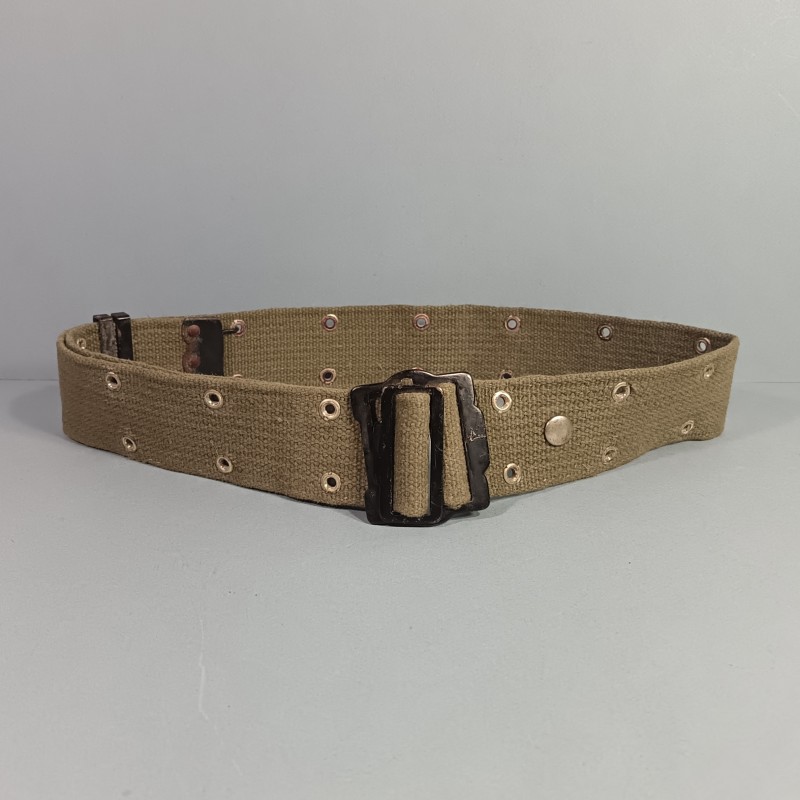 CEINTURON ARMEE FRANCAISE TAP INDOCHINE ALGERIE LEGION ETRANGERE MODELE 1952 / 1953 PARACHUTISTES