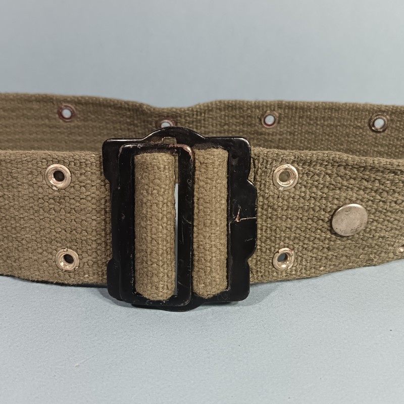 CEINTURON ARMEE FRANCAISE TAP INDOCHINE ALGERIE LEGION ETRANGERE MODELE 1952 / 1953 PARACHUTISTES