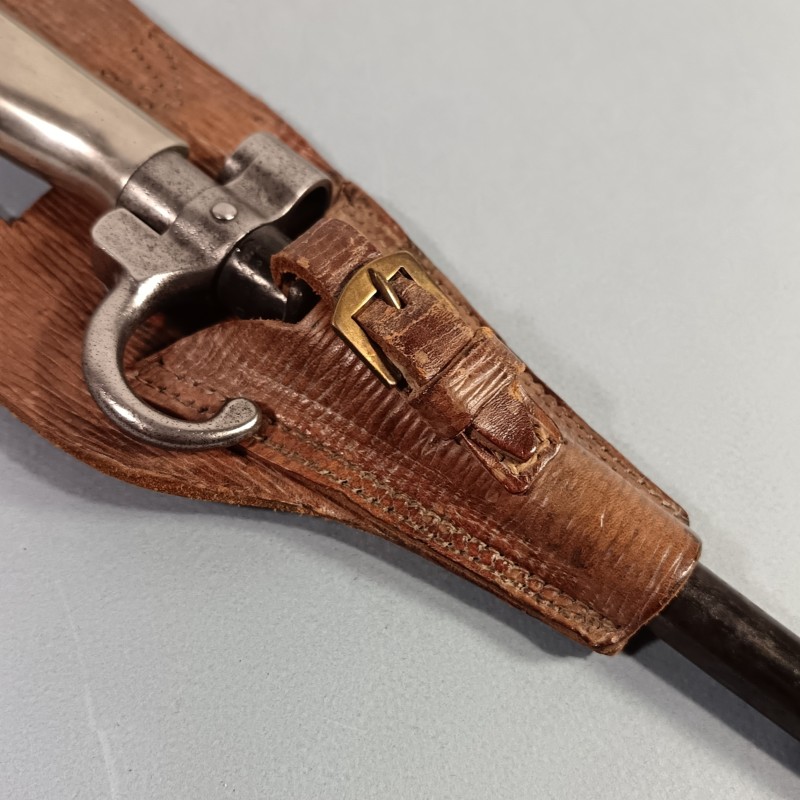 BAIONNETTE LEBEL MODELE 1886 PREMIER TYPE AVEC QUILLON POIGNEE MAILLECHORT "LA ROSALIE" GUERRE 1914 1918