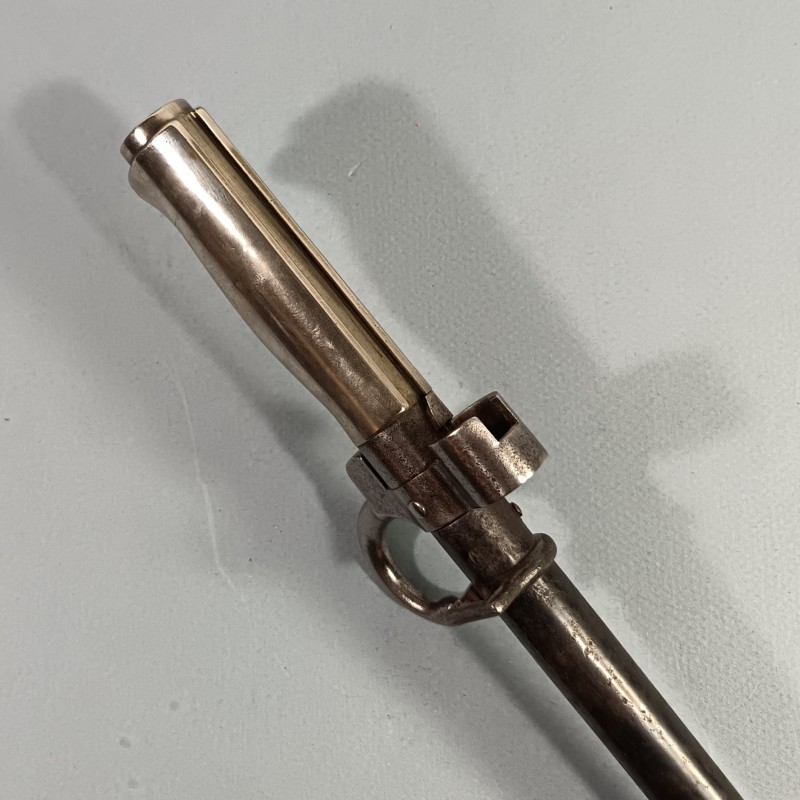 BAIONNETTE LEBEL MODELE 1886 PREMIER TYPE AVEC QUILLON POIGNEE MAILLECHORT "LA ROSALIE" GUERRE 1914 1918