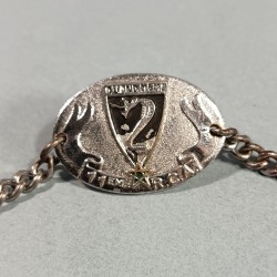 PLAQUE D'IDENTITE GOURMETTE POUR SOLDAT DU 11 ème RCA REGIMENT DE CHASSEURS D'AFRIQUE 1941 - 1959