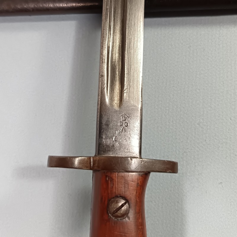 BAIONNETTE US REMINGTON MODELE 1913 DATEE 1917 POUR FUSIL ENFIELD P-1914 OU P14 OU N°3 MKI MARQUAGES EGYPTIENS