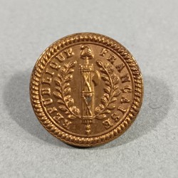 BOUTON ARMEE REVOLUTIONNAIRE MODELE 1790 1792 PETIT MODULE DIAMETRE 1.7 cm REVOLUTION FRANCAISE