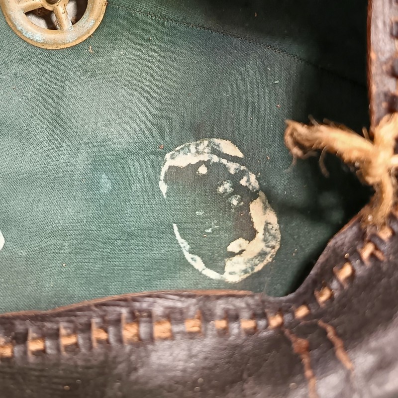 CASQUE COLONIALE INFANTERIE DE MARINE MODELE 1886 "PAIN DE SUCRE" INFANTERIE COLONIALE TROUPES D'AFRIQUE SPAHIS TIRAILLEURS