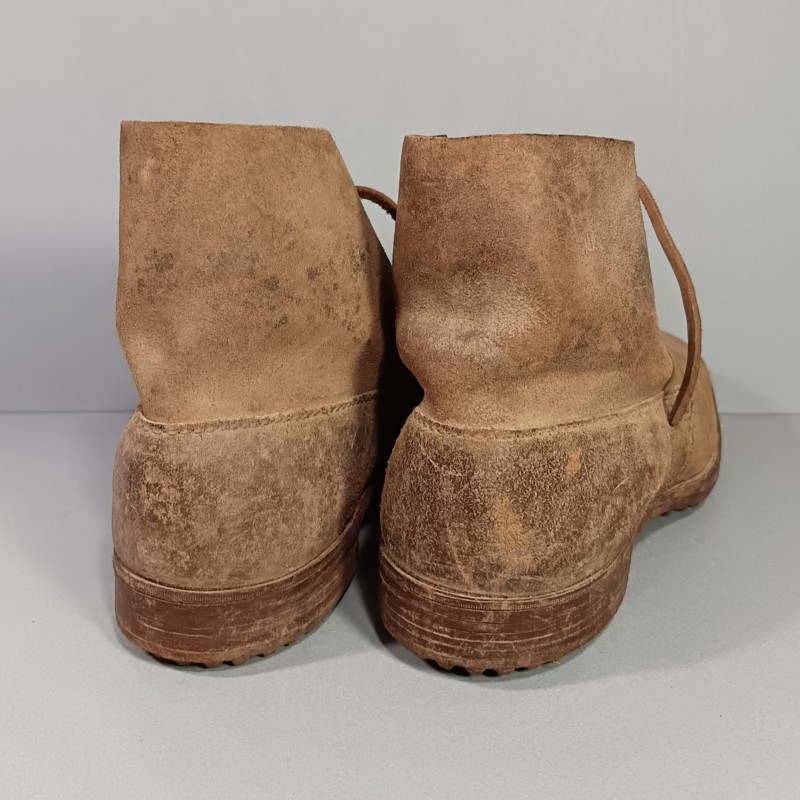 BRODEQUINS CHAUSSURES MILITAIRE EN CUIR MODELE 1917 TOUTES ARMES DATEES 1951 GRANDE TAILLE 29/4 43/44