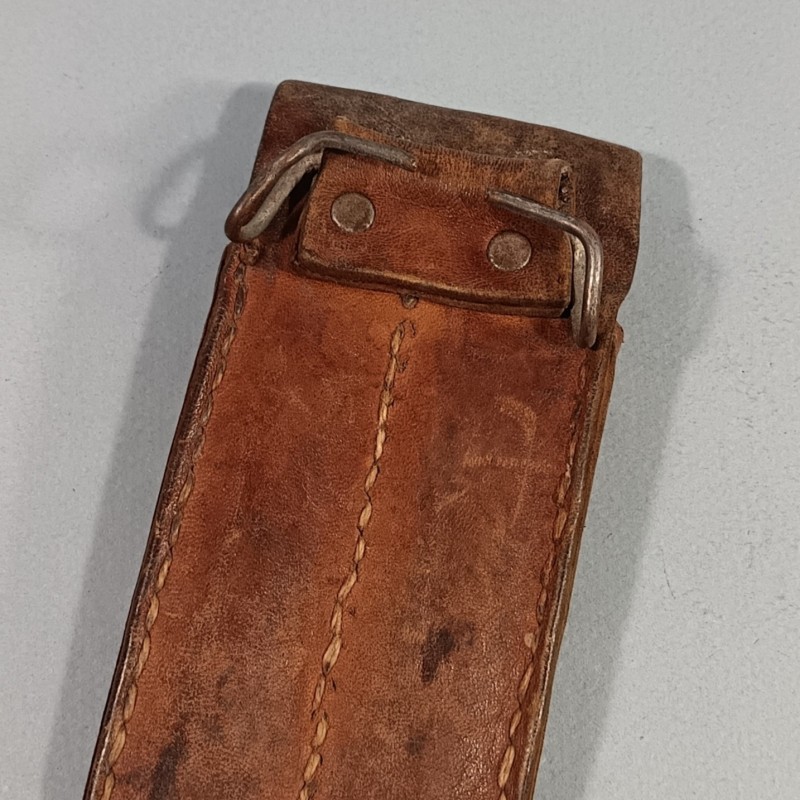 PORTE CHARGEURS EN CUIR FABRICATION LOCALE ARTISANALE INDOCHINE PA MAC 50 PARACHUTISTES INDOCHINE LEGION ETRANGERE TAP