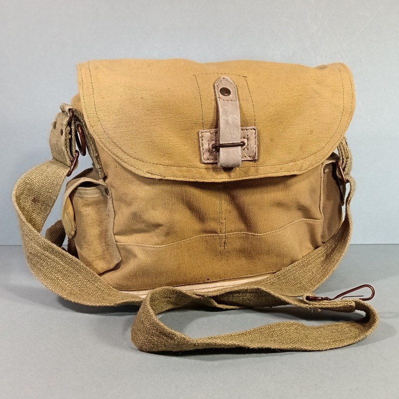 MASQUE A GAZ MILITAIRE FRANÇAIS ANP 31 DATE 1939-40 CARTOUCHE MODELE MB CAMPAGNE DE FRANCE FRENCH GAZ MASK WW2