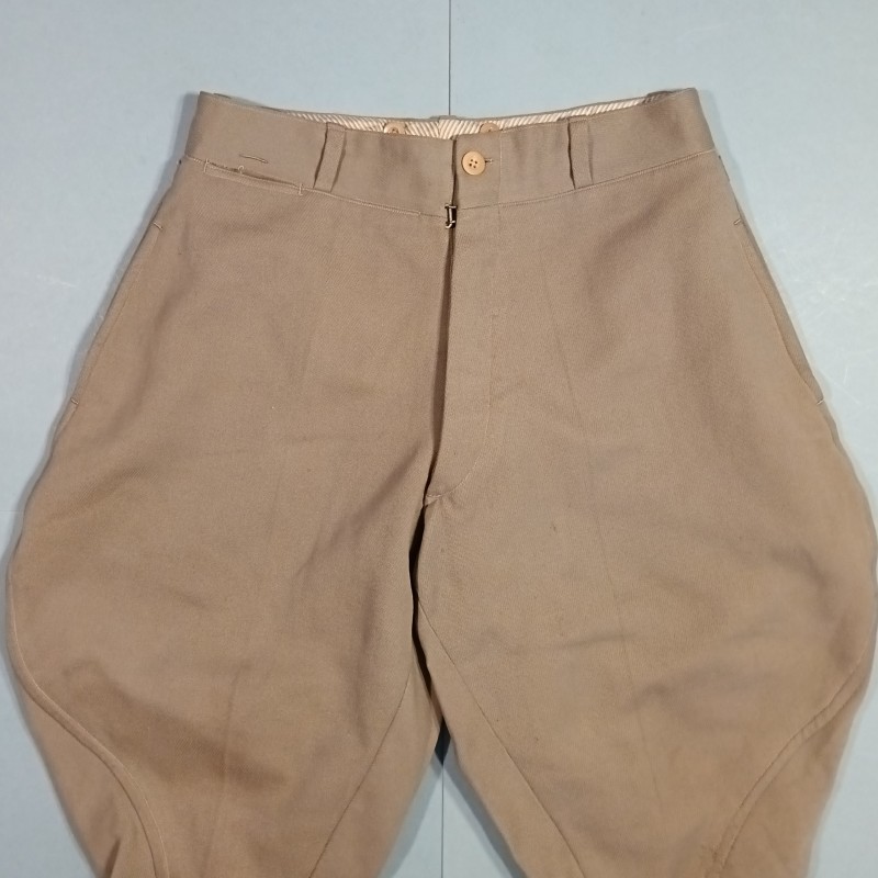 PANTALON CULOTTE MASTIC SOUS OFFICIERS ET OFFICIER MODELE 1929 TOUTES ARMES CAMPAGNE 1939 1940