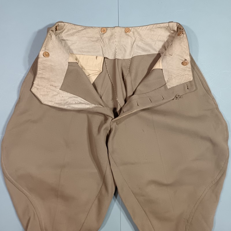 PANTALON CULOTTE MASTIC SOUS OFFICIERS ET OFFICIER MODELE 1929 TOUTES ARMES CAMPAGNE 1939 1940