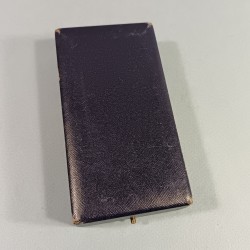 MEDAILLE DE CHEVALIER DE L'ORDRE NATIONAL DE LA SANTE PUBLIQUE FABRICATION EN ARGENT EN COFFRET