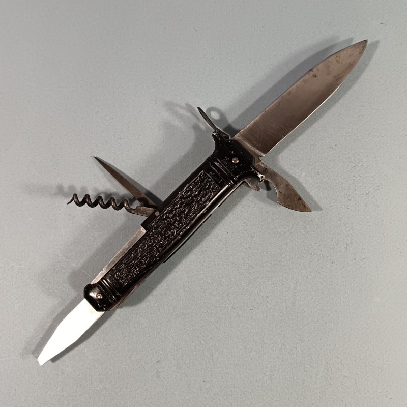 COUTEAU PLIANT REGLEMENTAIRE BIAT FRANCE DEPOSE PARACHUTISTES COMMANDOS DE L'AIR TAP ANNEES 1950