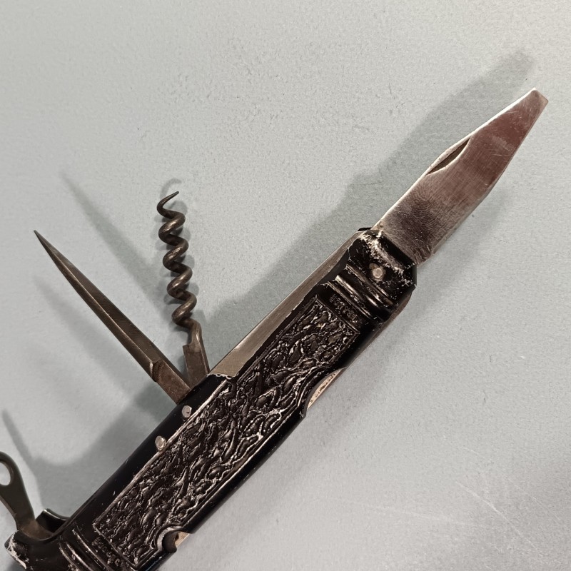 COUTEAU PLIANT REGLEMENTAIRE BIAT FRANCE DEPOSE PARACHUTISTES COMMANDOS DE L'AIR TAP ANNEES 1950