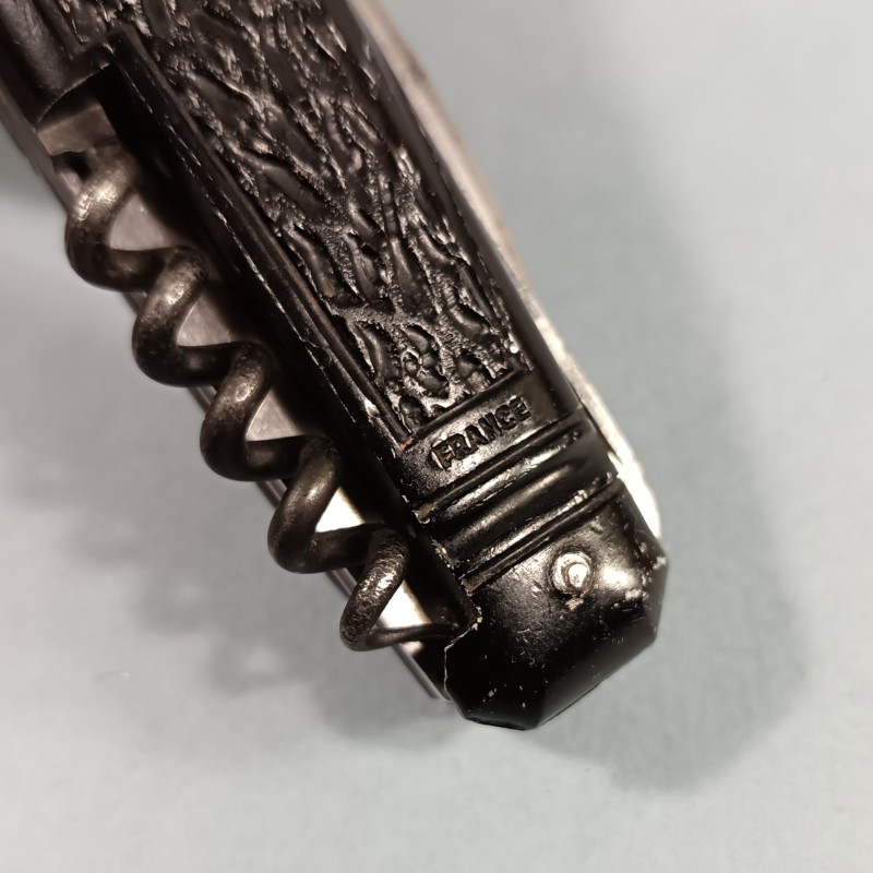 COUTEAU PLIANT REGLEMENTAIRE BIAT FRANCE DEPOSE PARACHUTISTES COMMANDOS DE L'AIR TAP ANNEES 1950