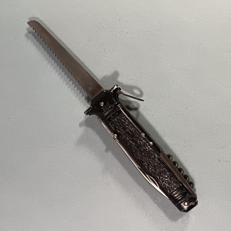 COUTEAU PLIANT REGLEMENTAIRE BIAT FRANCE DEPOSE PARACHUTISTES COMMANDOS DE L'AIR TAP ANNEES 1950