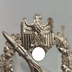 ALLEMAGNE INSIGNE ASSAUT INFANTERIE BADGE DE POITRINE COMBAT ALLEMAND SECONDE GUERRE FABRICANT JB & Co