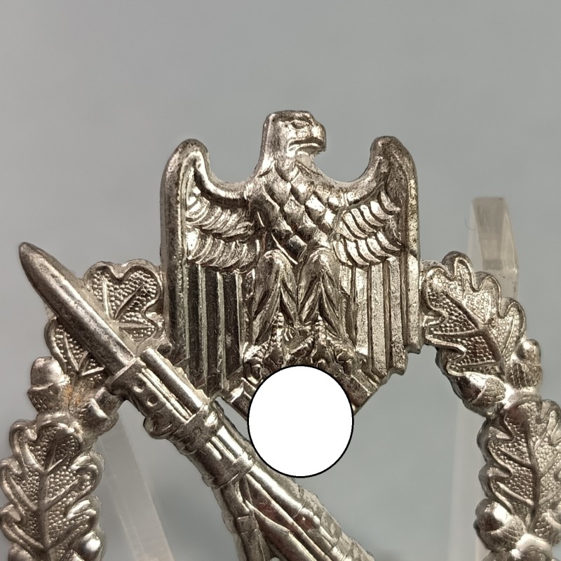 ALLEMAGNE INSIGNE ASSAUT INFANTERIE BADGE DE POITRINE COMBAT ALLEMAND SECONDE GUERRE FABRICANT JB & Co