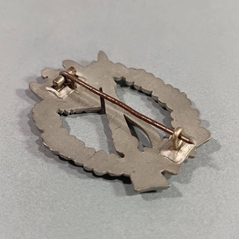 ALLEMAGNE INSIGNE ASSAUT INFANTERIE BADGE DE POITRINE COMBAT ALLEMAND SECONDE GUERRE FABRICANT F & B