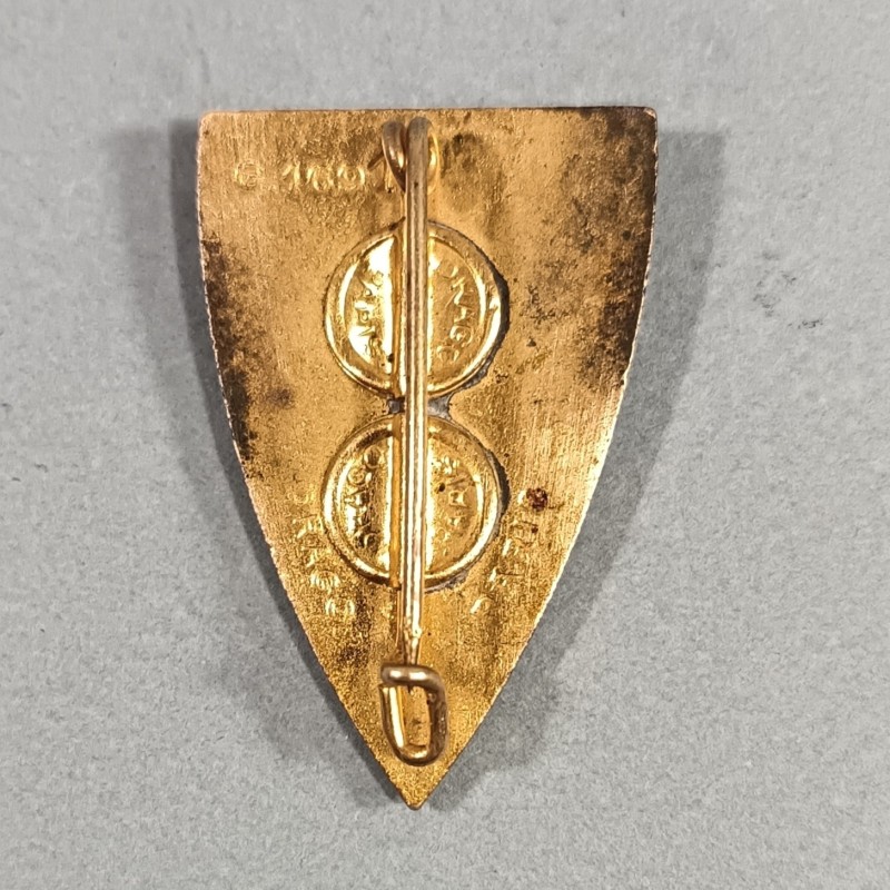 INSIGNE MILITAIRE GENIE 971 ème COMPAGNIE ELECTRO MECANICIENS FABRICATION DRAGO PARIS 1691