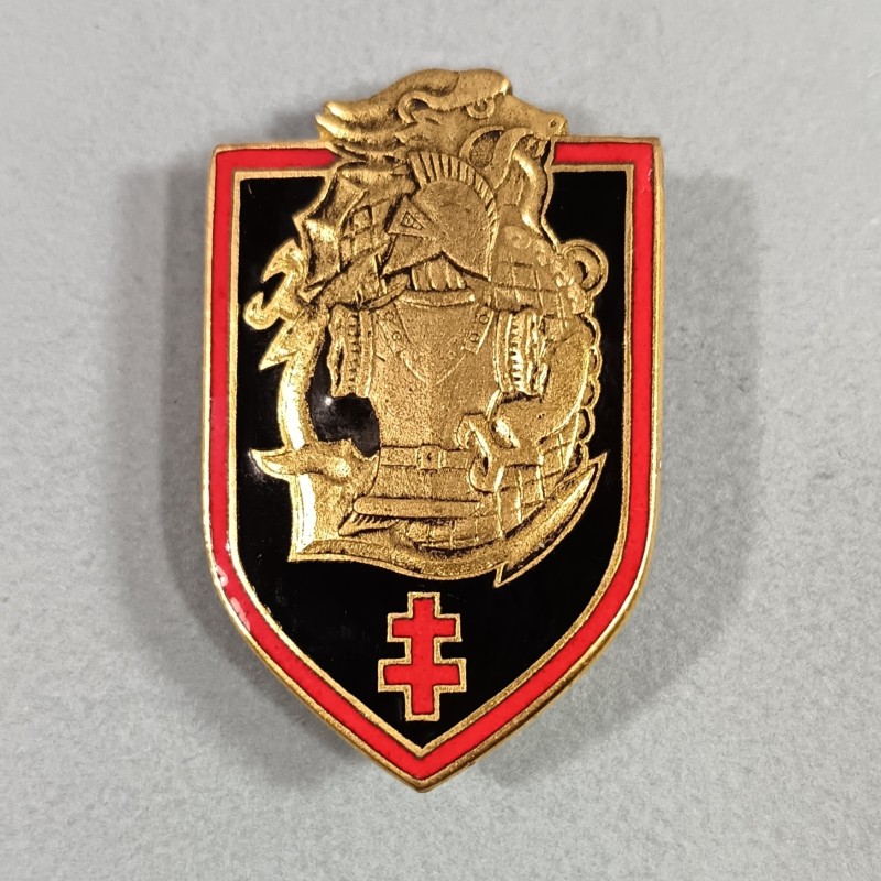 INSIGNE MILITAIRE COMMANDEMENT DU GENIE DES FORCES TERRESTRES EN EXTREME ORIENT E.O. DRAGO PARIS ROMAINVILLE