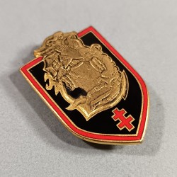 INSIGNE MILITAIRE COMMANDEMENT DU GENIE DES FORCES TERRESTRES EN EXTREME ORIENT E.O. DRAGO PARIS ROMAINVILLE