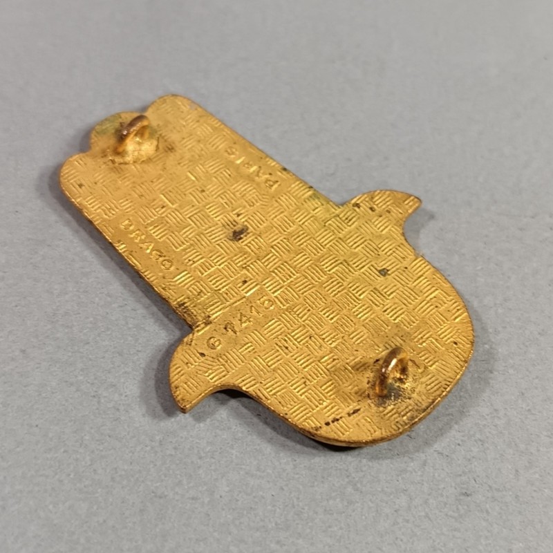 INSIGNE MILITAIRE GENIE 157 ème BTL BATAILLON DE TRAVAUX LOURDS FABRICATION DRAGO PARIS G.1415